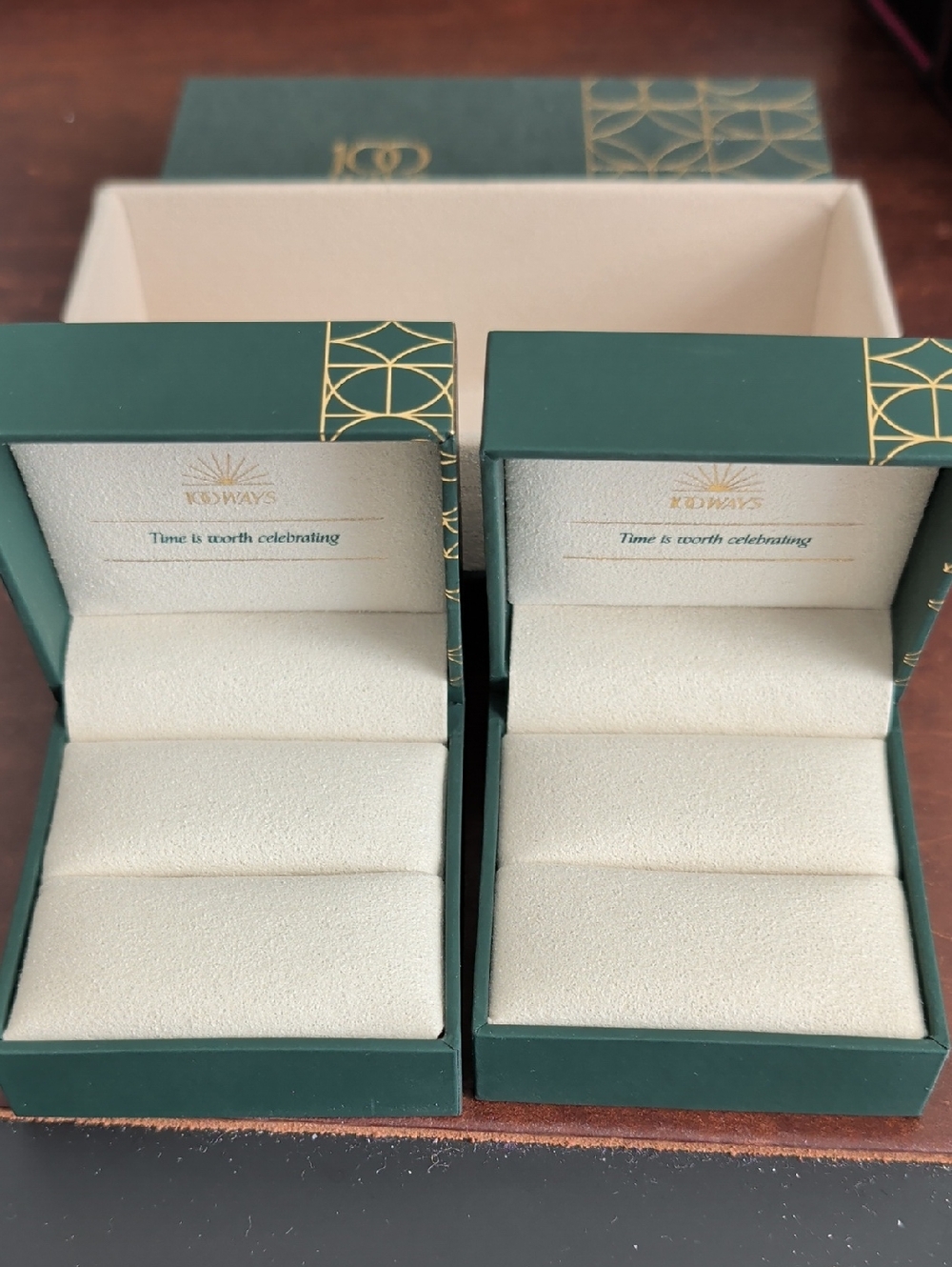 12 Assorted Rings Jewellery Boxes Set - Picture 6 of 9